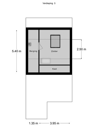 Floorplan - Pastoor Prickaertsstraat 46, 6291 LM Vaals